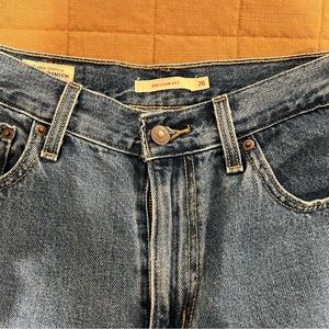 Levi Balloon leg jeans.